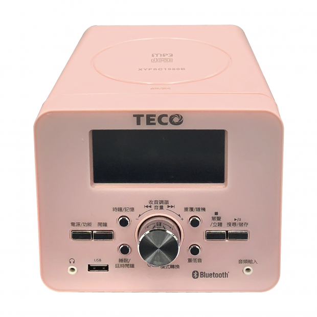 TECO東元CD/USB藍牙時鐘音響(XYFSC1980B) - 創大裕國際有限公司O-Hi-Yo 
